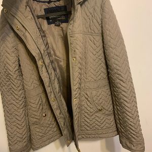 Weatherproof Jacket with hood attachment